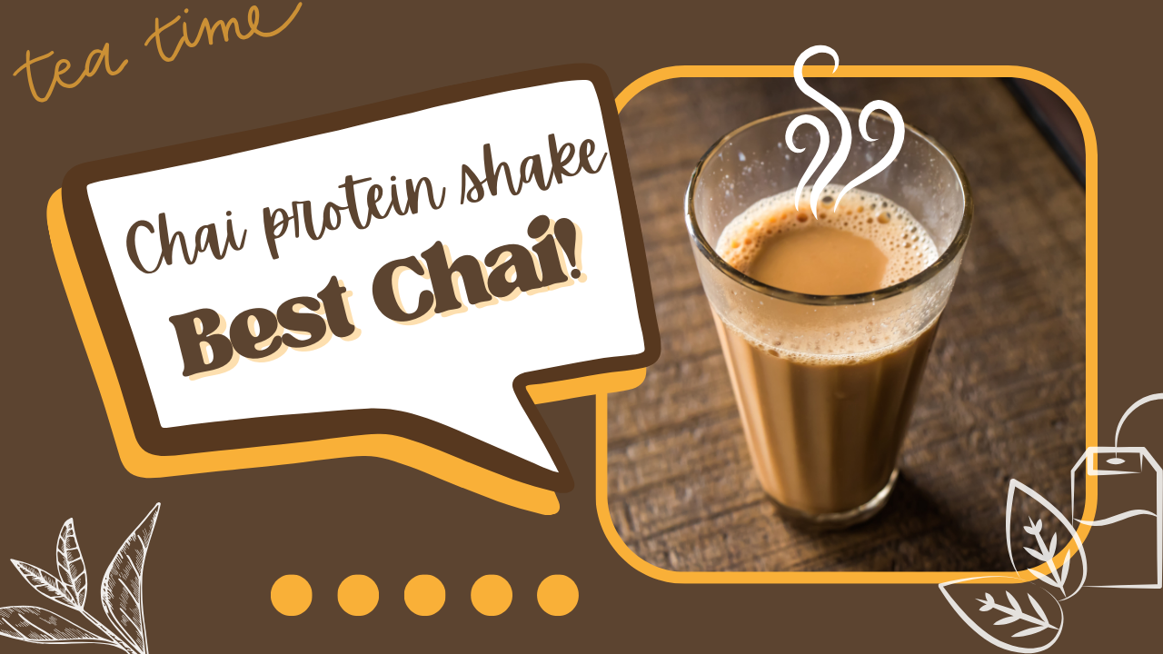Chai protein shake recipe: A Flavorful Twist on Nutrition